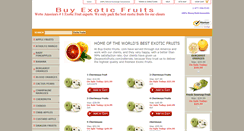 Desktop Screenshot of buyexoticfruits.com